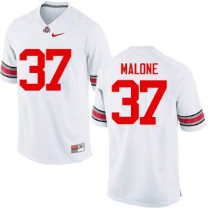 NCAA Ohio State Buckeyes Men's #37 Derrick Malone White Nike Football College Jersey PAF4545UE